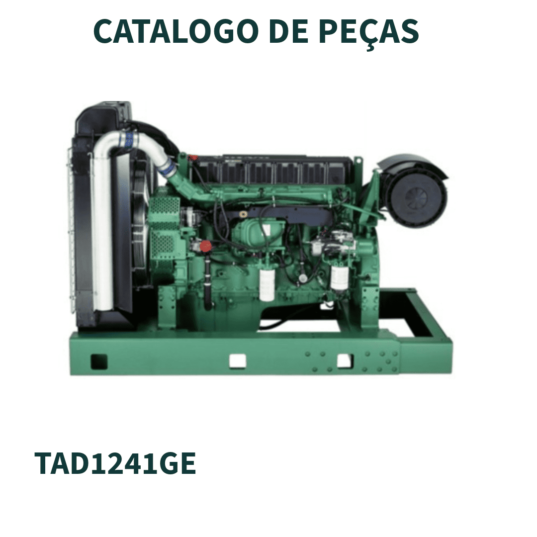 CATALOGO DE PEÇAS MOTOR TAD1241GE VOLVO