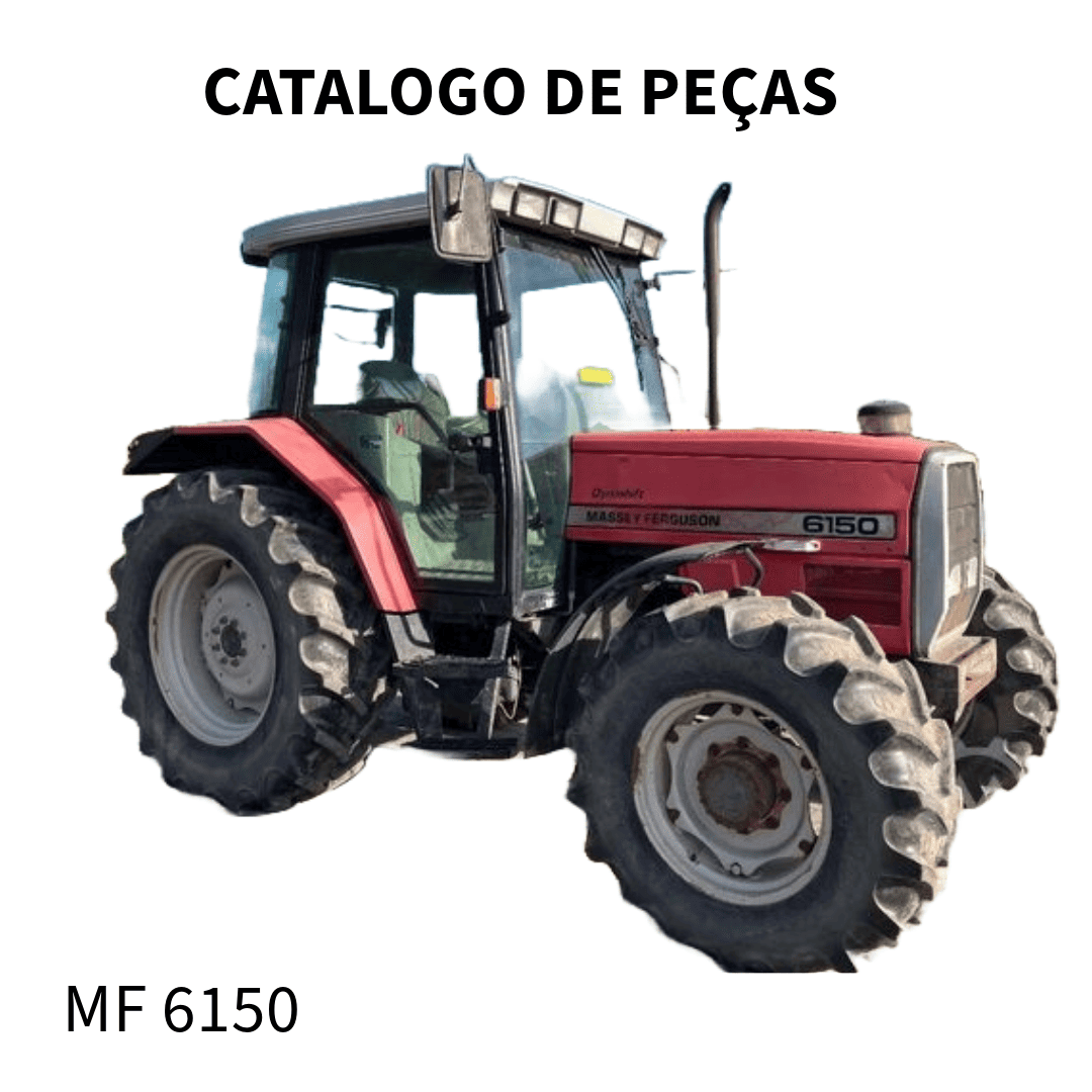 CATALAGO DE PEÇAS TRATOR MF 6150 MASSEY FERGUSSON 1999