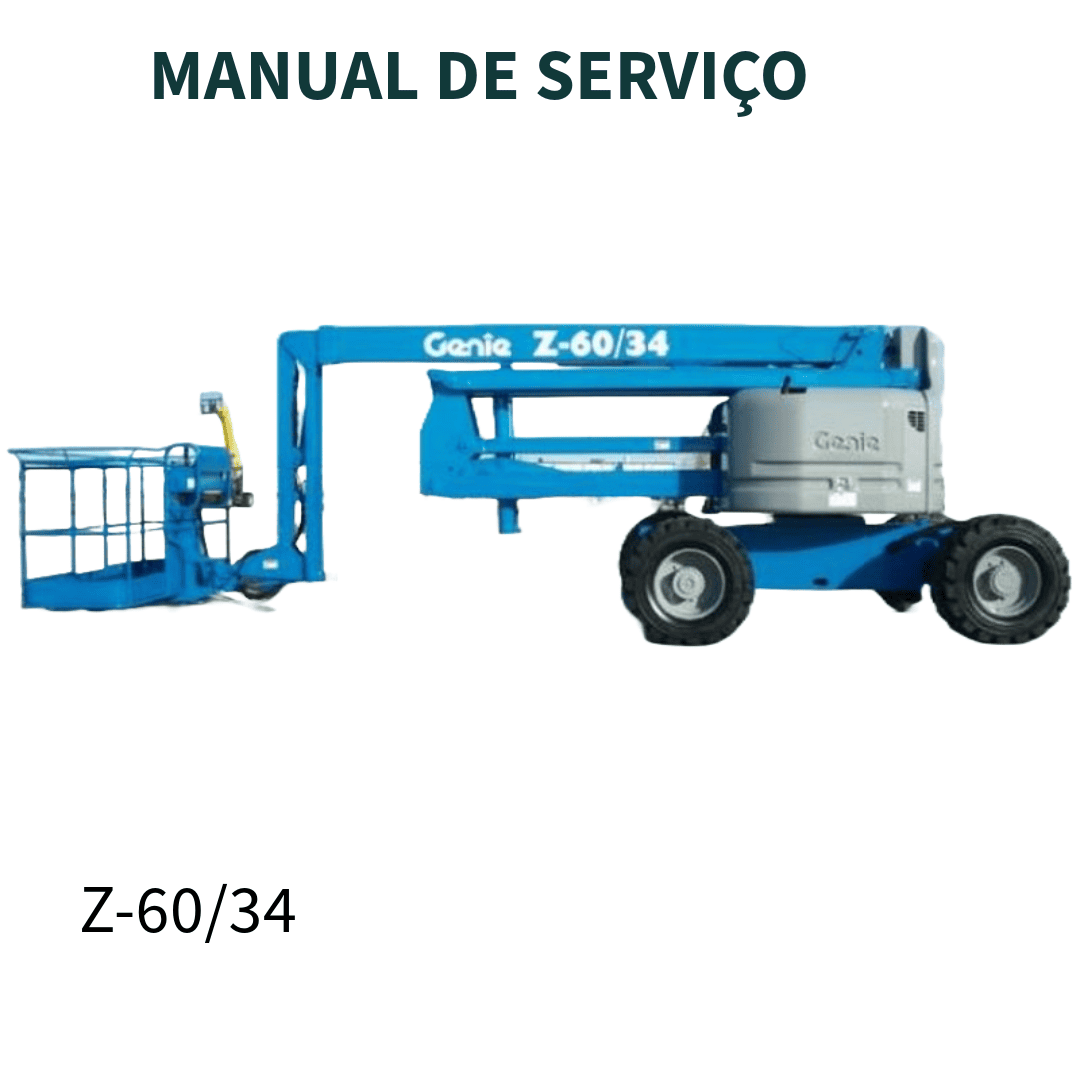MANUAL DE SERVIÇO PLATAFORMA Z-60/34 GENIE