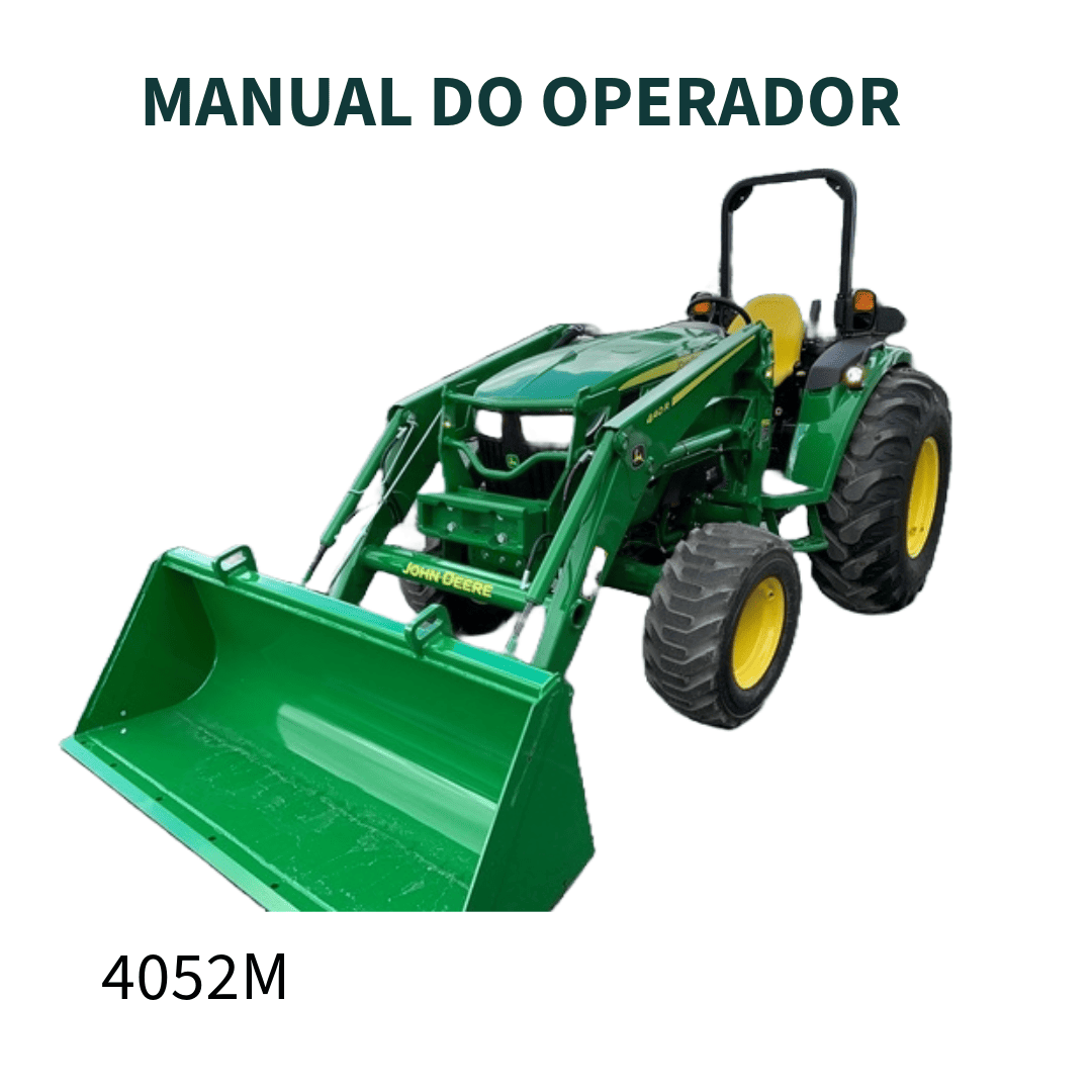 MANUAL DO OPERADOR TRATOR 4052M JOHN DEERE