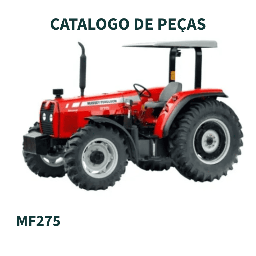 CATALOGO DE PEÇAS TRATOR MF275 MASSEY FERGUSON