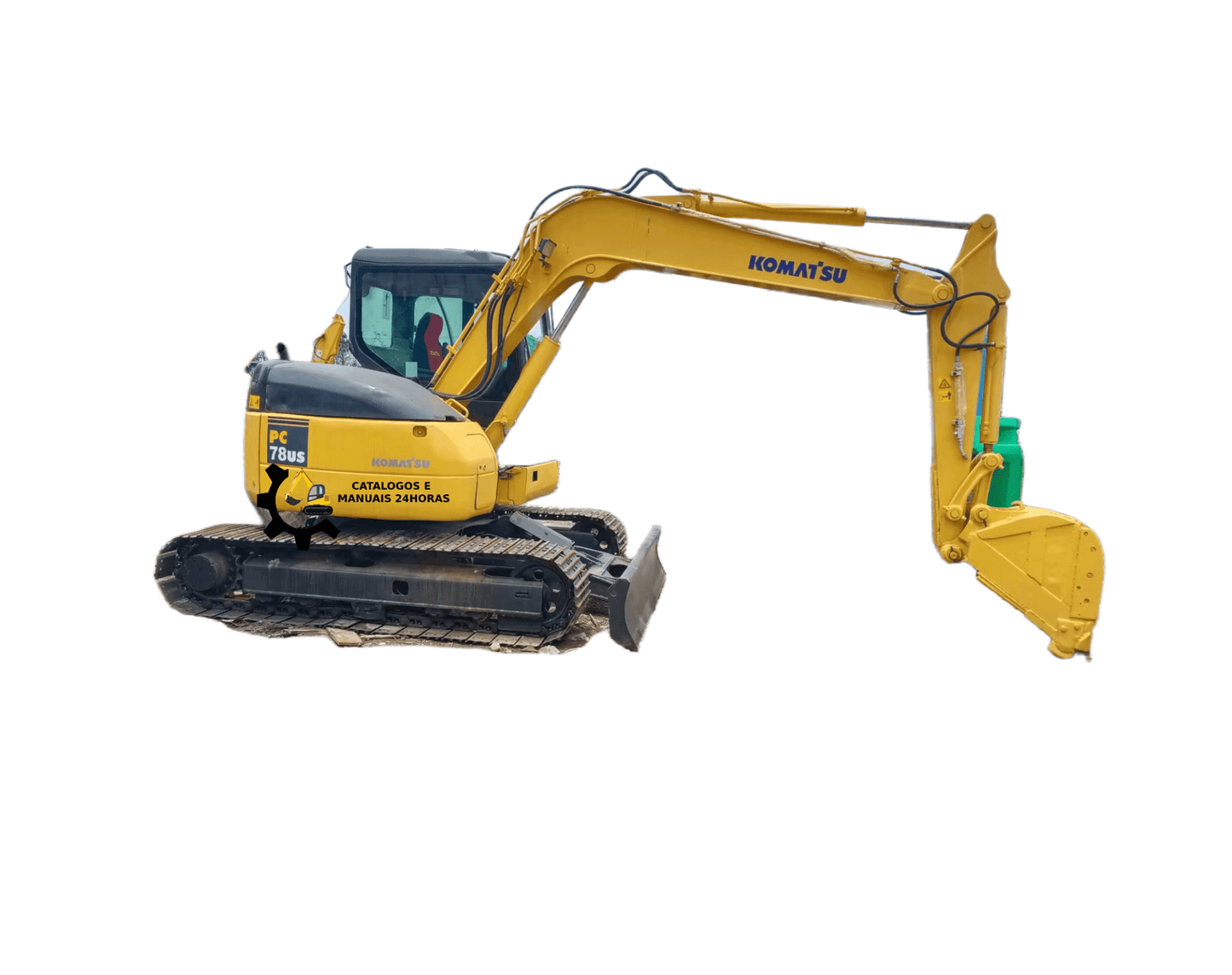 MANUAL DE SERVIÇO ESCAVADEIRA PC78MR-6 KOMATSU