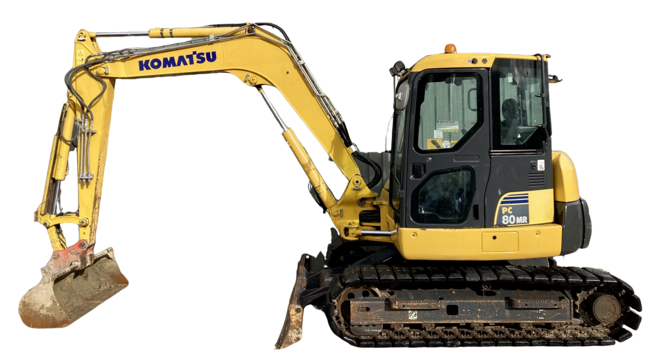 MANUAL DE OPERACAO E MANUTENCAO ESCAVADEIRA IDRAULICA PC80RM-3 KOMATSU