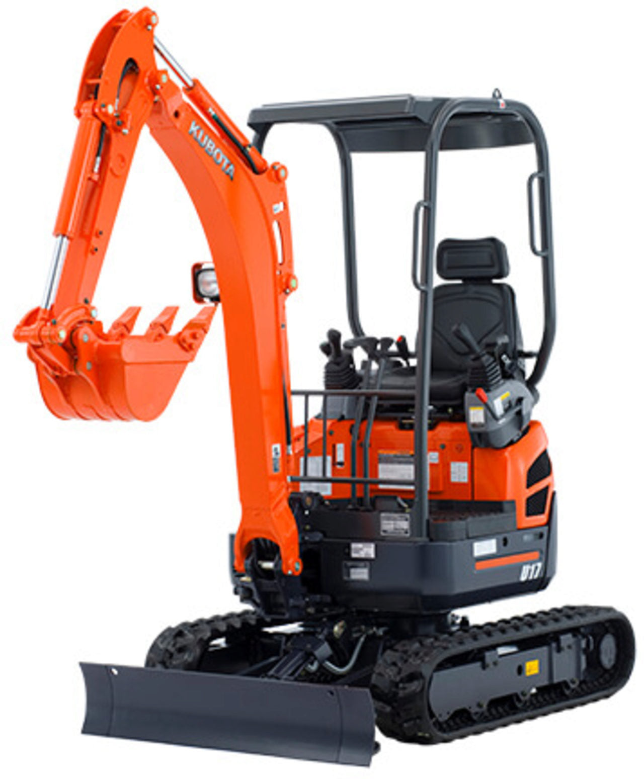 MANUAL DE OPERAÇÃO MINI ESCAVADEIRA U17 KUBOTA