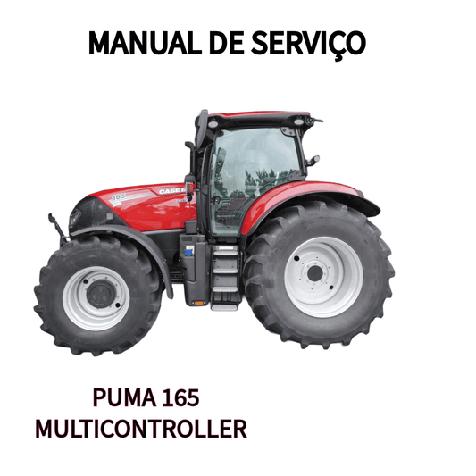 MANUAL DE REPARO TRATOR  PUMA 165 MULTICONTROLLER CASE