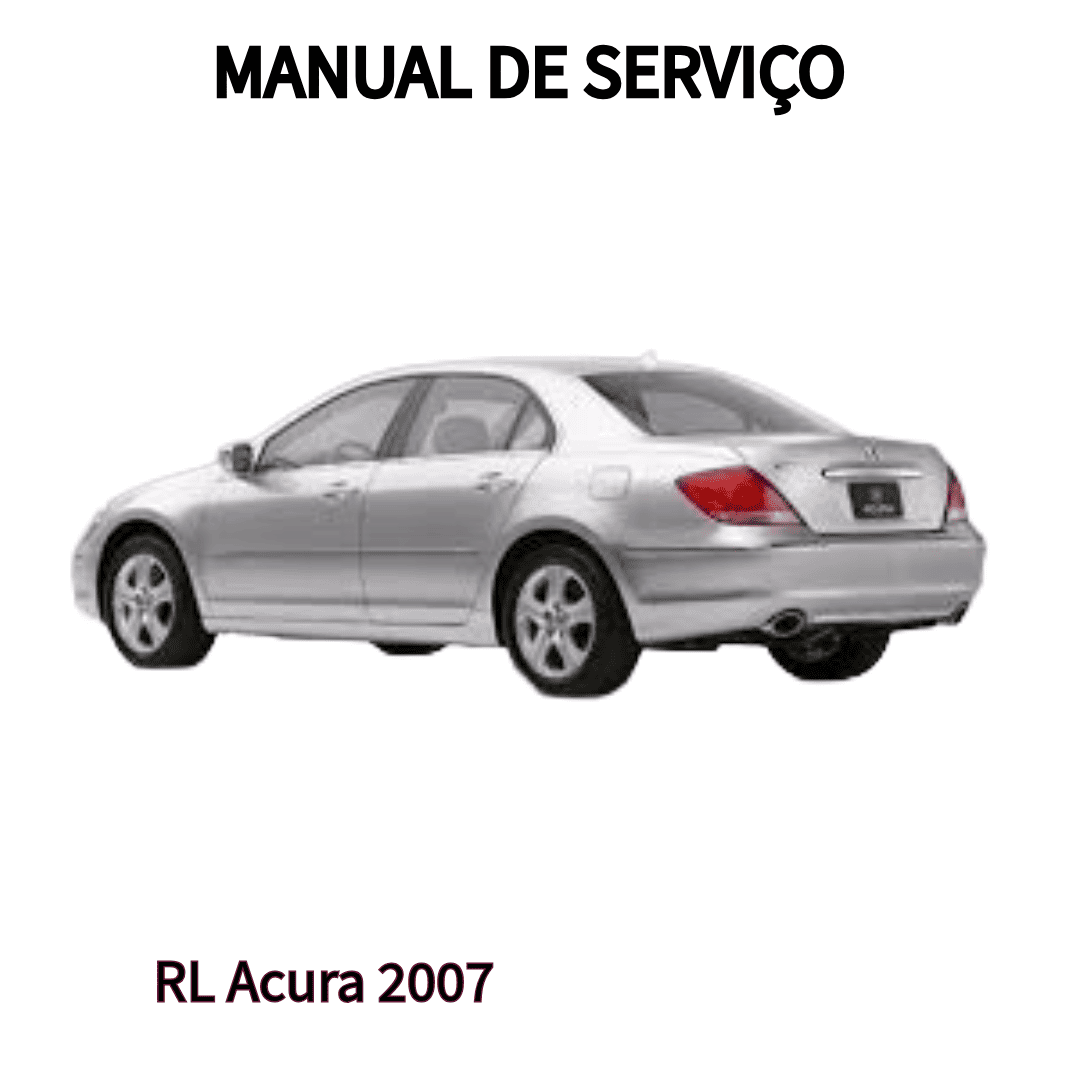 MANUAL DE SERVIÇO MOTOR RL Acura 2007