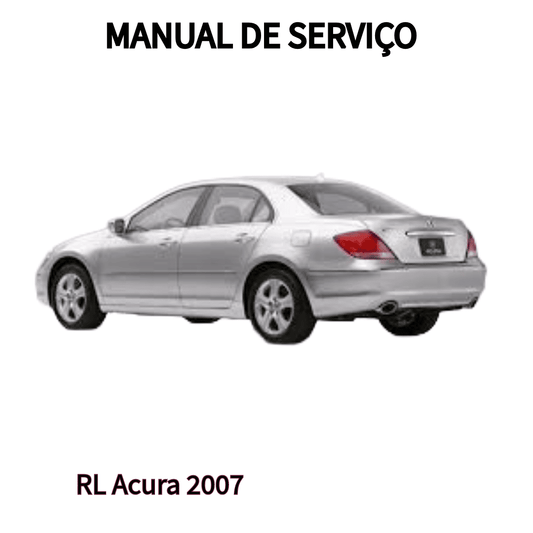 MANUAL DE SERVIÇO MOTOR RL Acura 2007