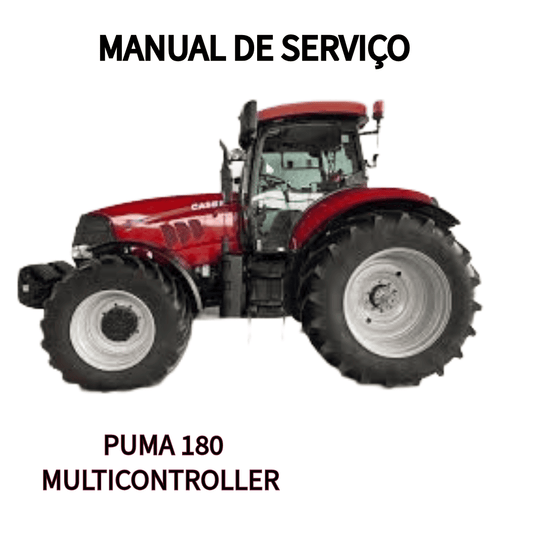 MANUAL DE REPARO TRATOR  PUMA 180 MULTICONTROLLER CASE