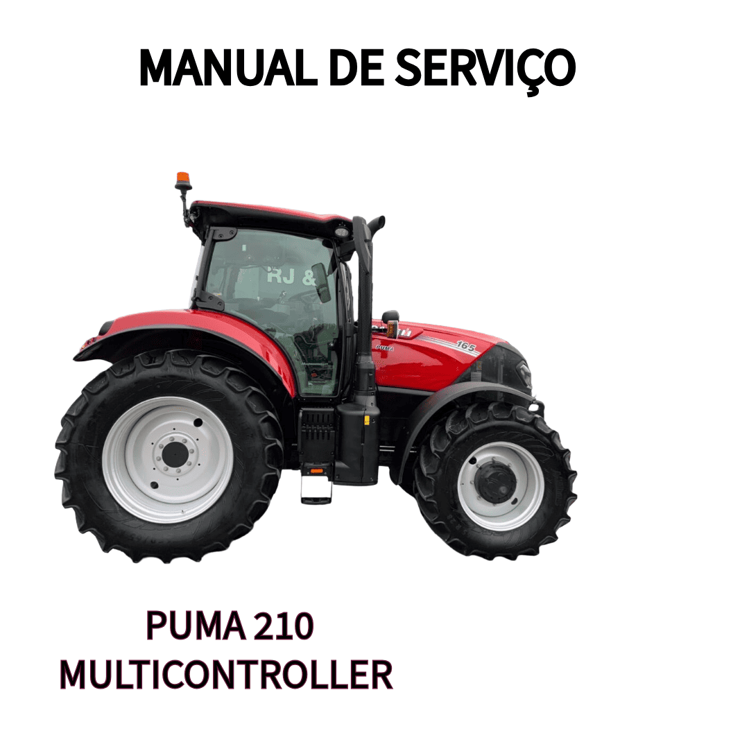 MANUAL DE REPARO TRATOR  PUMA 210 MULTICONTROLLER CASE