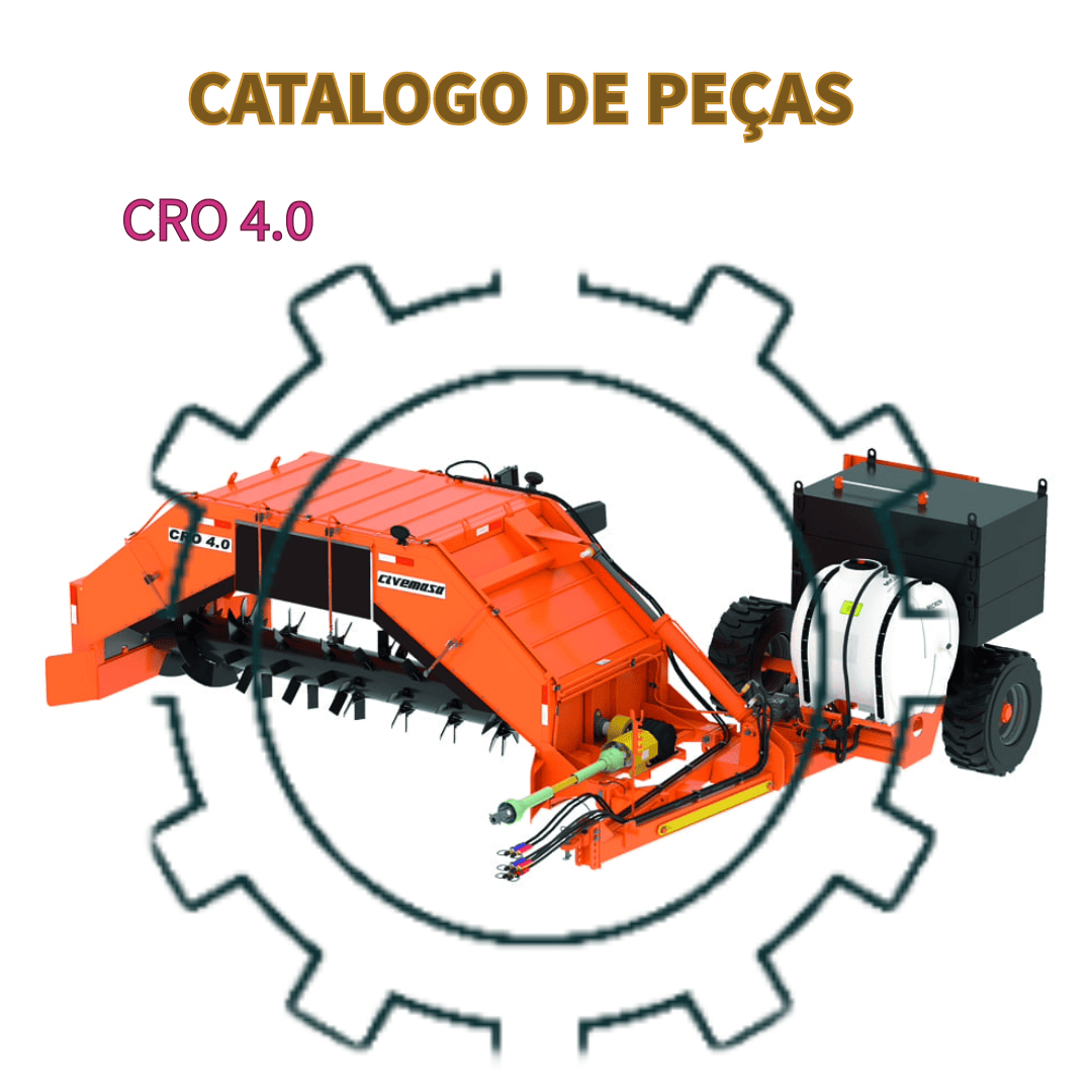 CATALOGO DE PEÇAS COMPOSTADOR DE RESÍDUOS ORGÂNICOS CRO 4.0 CIVEMASA