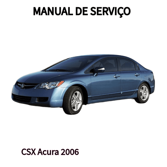 MANUAL DE SERVIÇO MOTOR CSX Acura 2006-2009