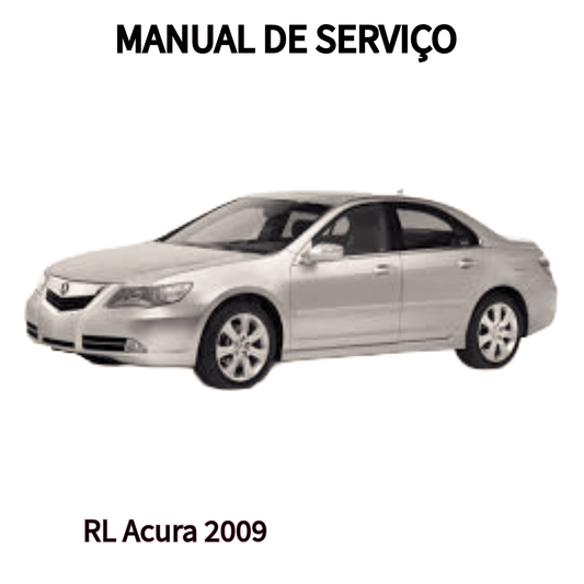 MANUAL DE SERVIÇO MOTOR RL Acura 2009 -2010