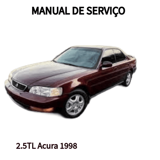 MANUAL DE SERVIÇO MOTOR 2.5TL Acura 1998