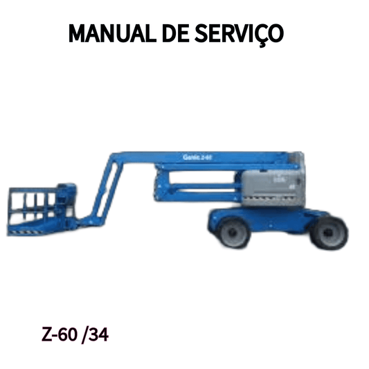 MANUAL DE SERVIÇO PLATAFORMA ELEVATORIA Z-60/34 GENIE