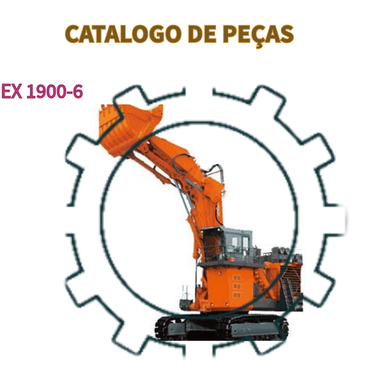 CATALOGO DE PEÇAS ESCAVADEIRA EX 1900-6 HITACHI