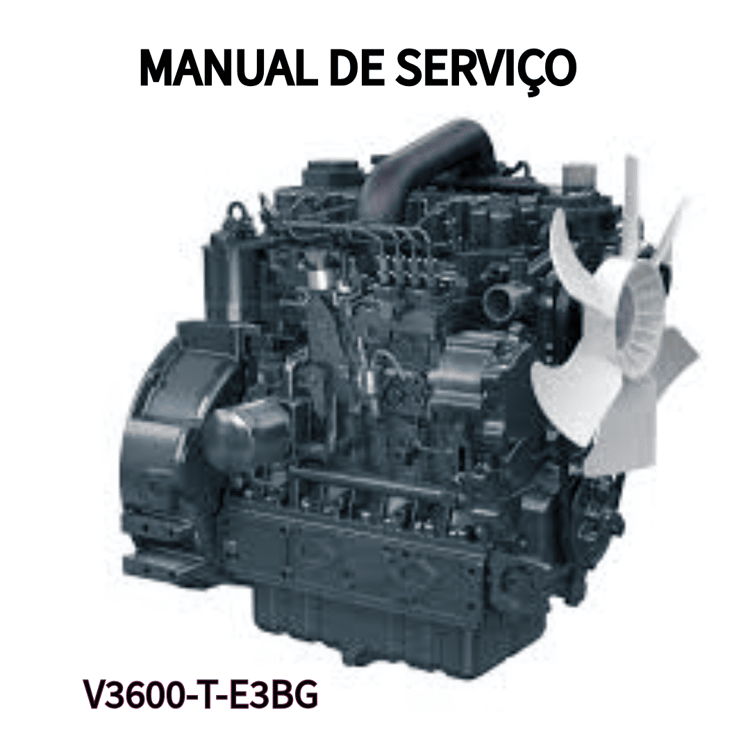 MANUAL DE SERVIÇO MOTOR V3600-T-E3BG KUBOTA