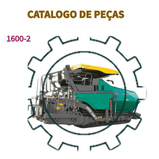 CATALOGO DE PEÇAS PAVIMENTADORA DE RASTOS SUPER 1600-2 /1800-2/SJ VÖGELE