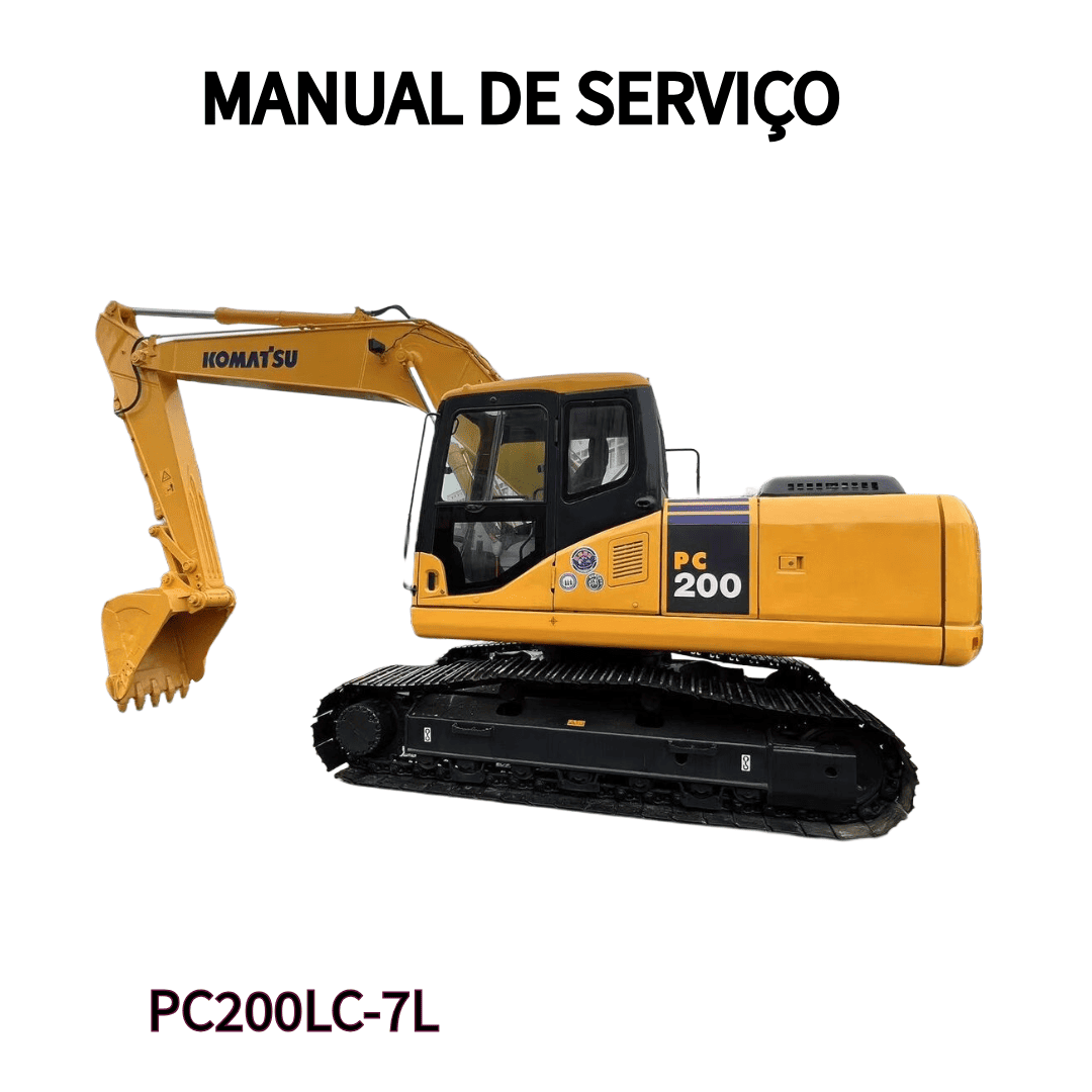MANUAL DE SERVIÇO ESCAVADEIRA PC200LC-7L KOMATSU