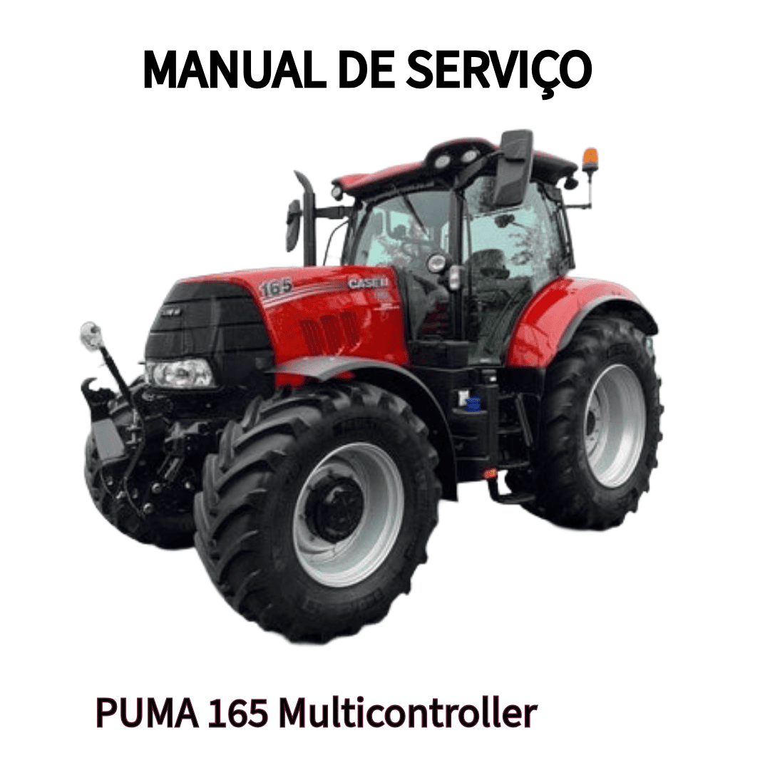 MANUAL DE SERVIÇO TRATOR PUMA 165 Multicontroller CASE 2009