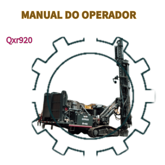 MANUAL DO OPERADOR FURADEIRA DE IMPACTO QXR920 HVP 10141  CUBEX