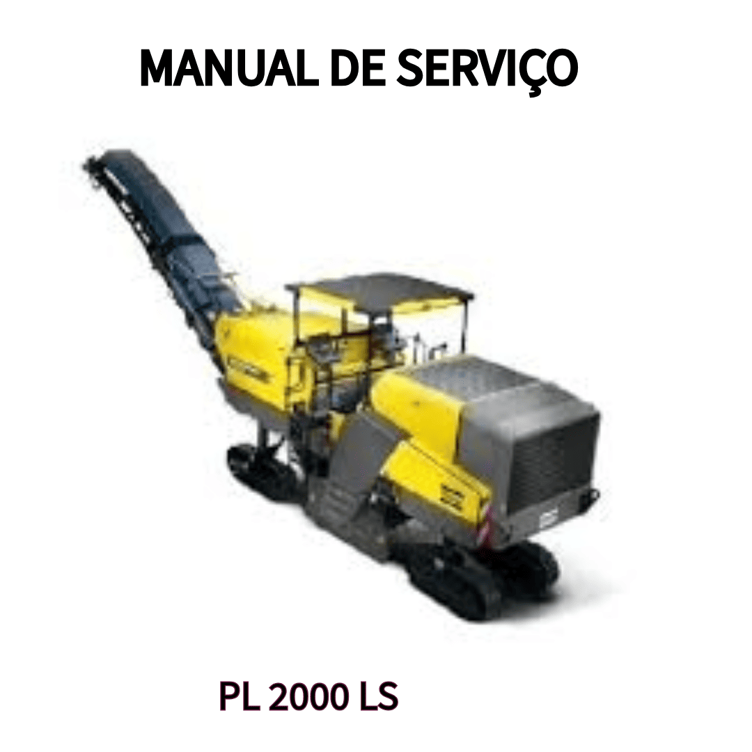MANUAL DE SERVIÇO FRESADORA A FRIO PL 2000 LS DINAPAC