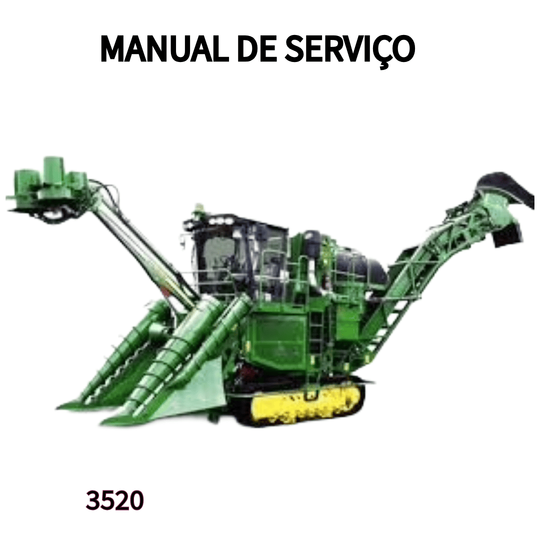 MANUAL TÉCNICO DE DIAGNÓSTICO COLHEITADEIRA  DE CANA 3520   JOHN DEERE