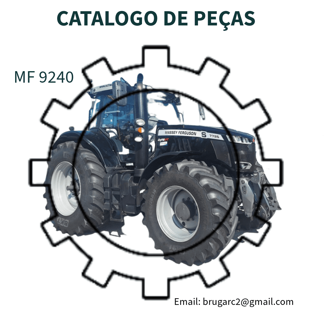 CATALAGO DE PEÇAS TRATOR MF 9240 MASSEY FERGUSSON