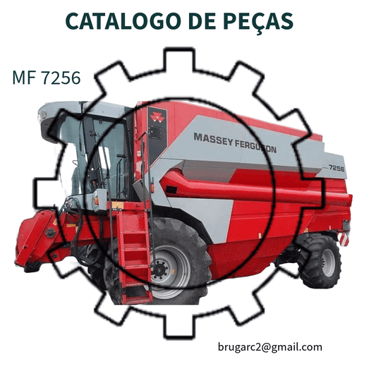 CATALAGO DE PEÇAS COLHEITADEIRA MF 7256 MASSEY FERGUSON