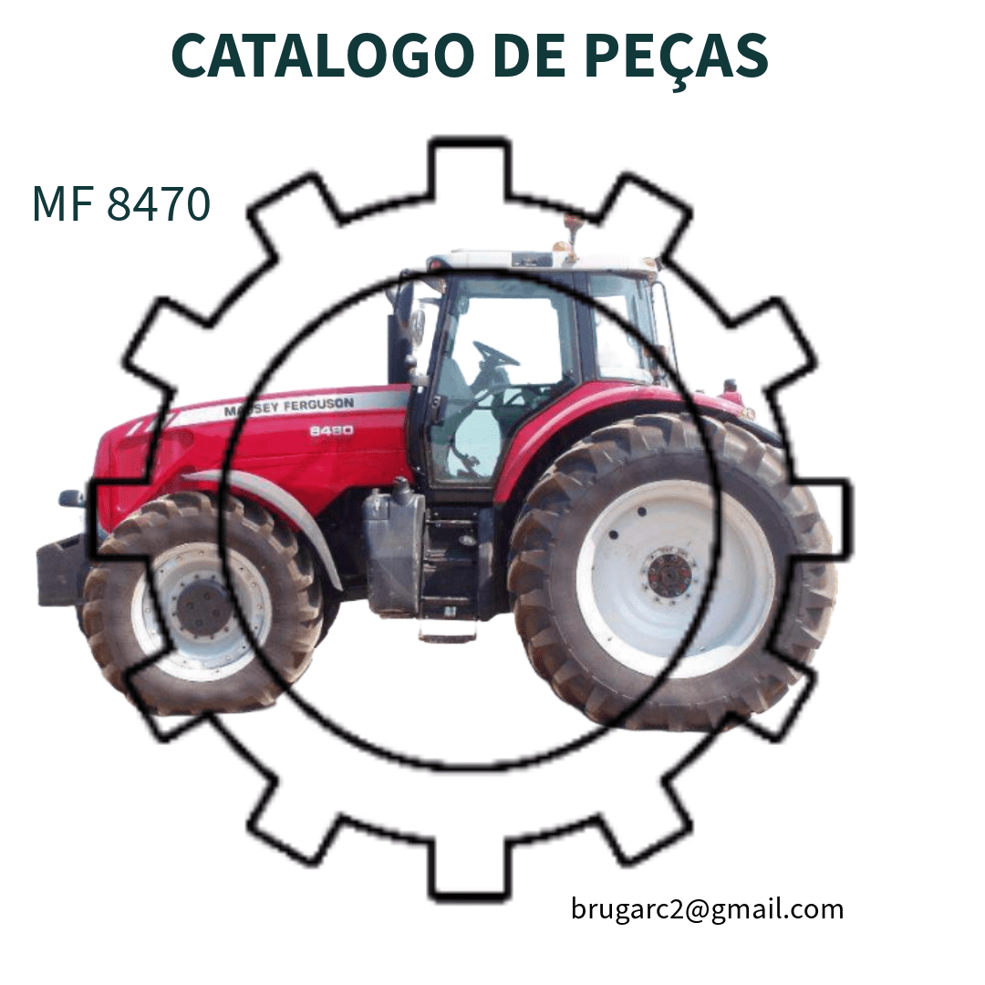 CATALAGO DE PEÇAS TRATOR MF 8470 MASSEY FERGUSSON