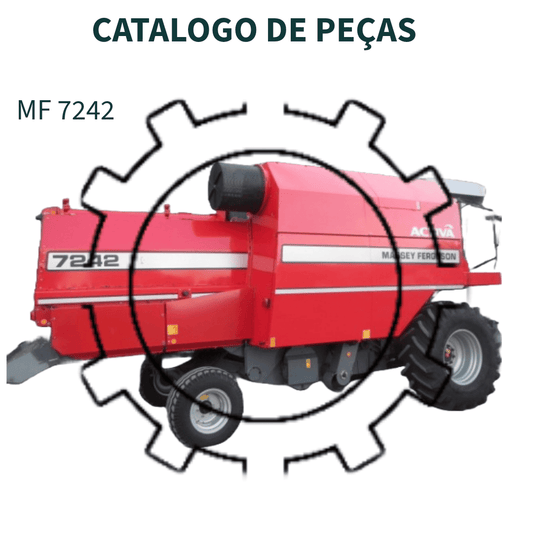 CATALAGO DE PEÇAS COLHEITADEIRA MF 7242 MASSEY FERGUSON