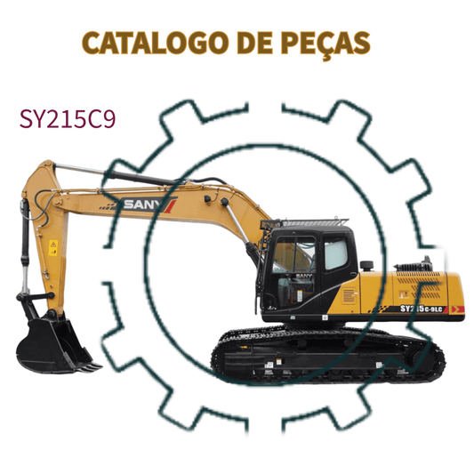 CATALAGO DE PEÇAS  ESCAVADEIRA SY215 C9 SANY