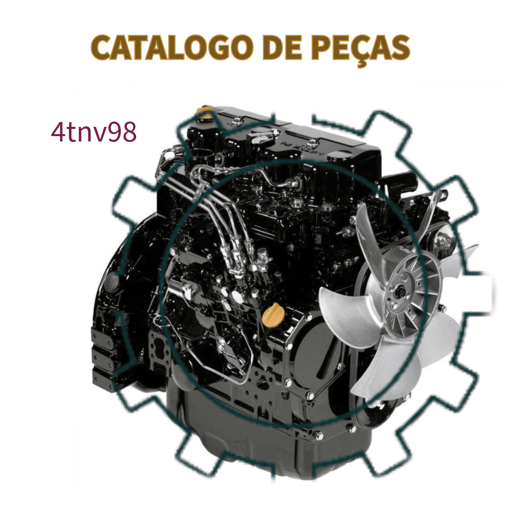 CATALAGO DE PEÇAS MOTOR  4TNV98-ZNMS, 4TNV98T-ZNMS, 4TNV98-ZNTBL, 4TNV98T-ZNTBL YANMAR