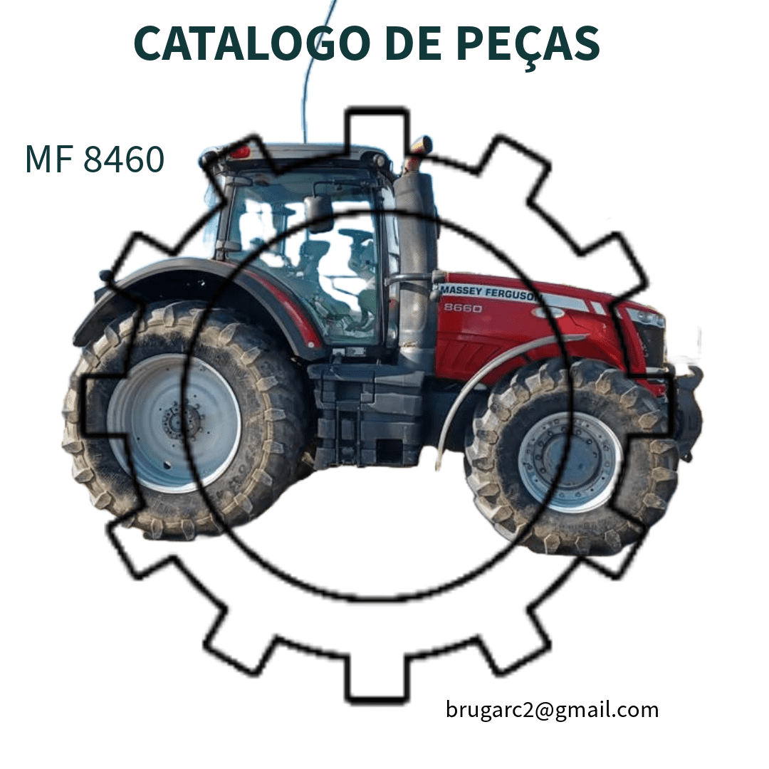 CATALAGO DE PEÇAS TRATOR MF 8460 MASSEY FERGUSSON