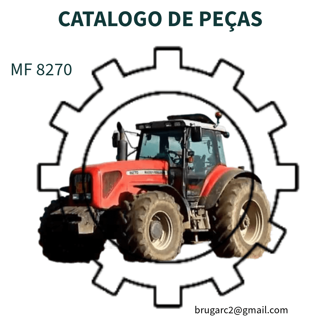 CATALAGO DE PEÇAS TRATOR MF 8270 MASSEY FERGUSSON