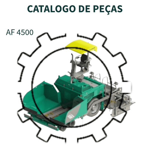 CATALOGO DE PEÇAS  VIBRO ACABADORA  AF 4500 CIBER