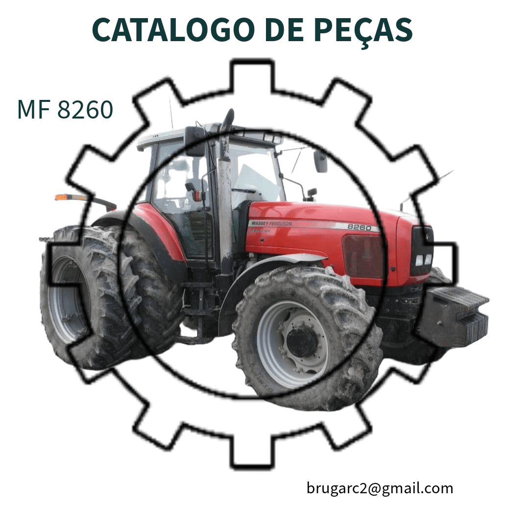 CATALAGO DE PEÇAS TRATOR MF 8260 MASSEY FERGUSSON