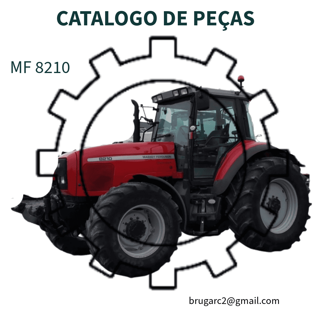 CATALAGO DE PEÇAS TRATOR MF 8210 MASSEY FERGUSSON