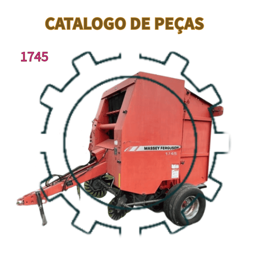 CATALOGO DE PEÇAS ENFARDADEIRAS REDONDAS 1745 MASSEY FERGUSON