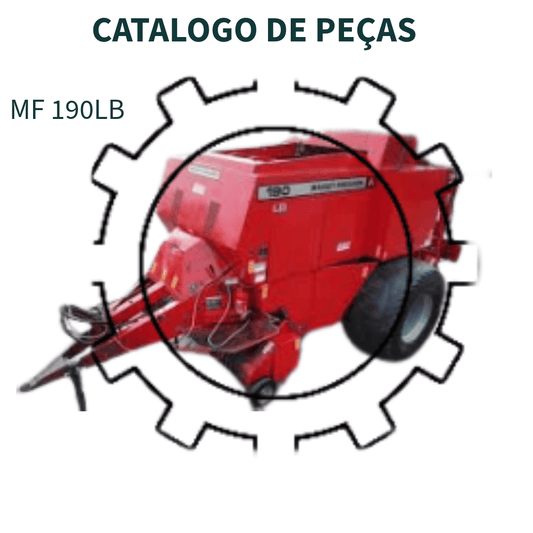 CATALAGO DE PEÇAS ENFARDADEIRA MF 190LB MASSEY FERGUSON