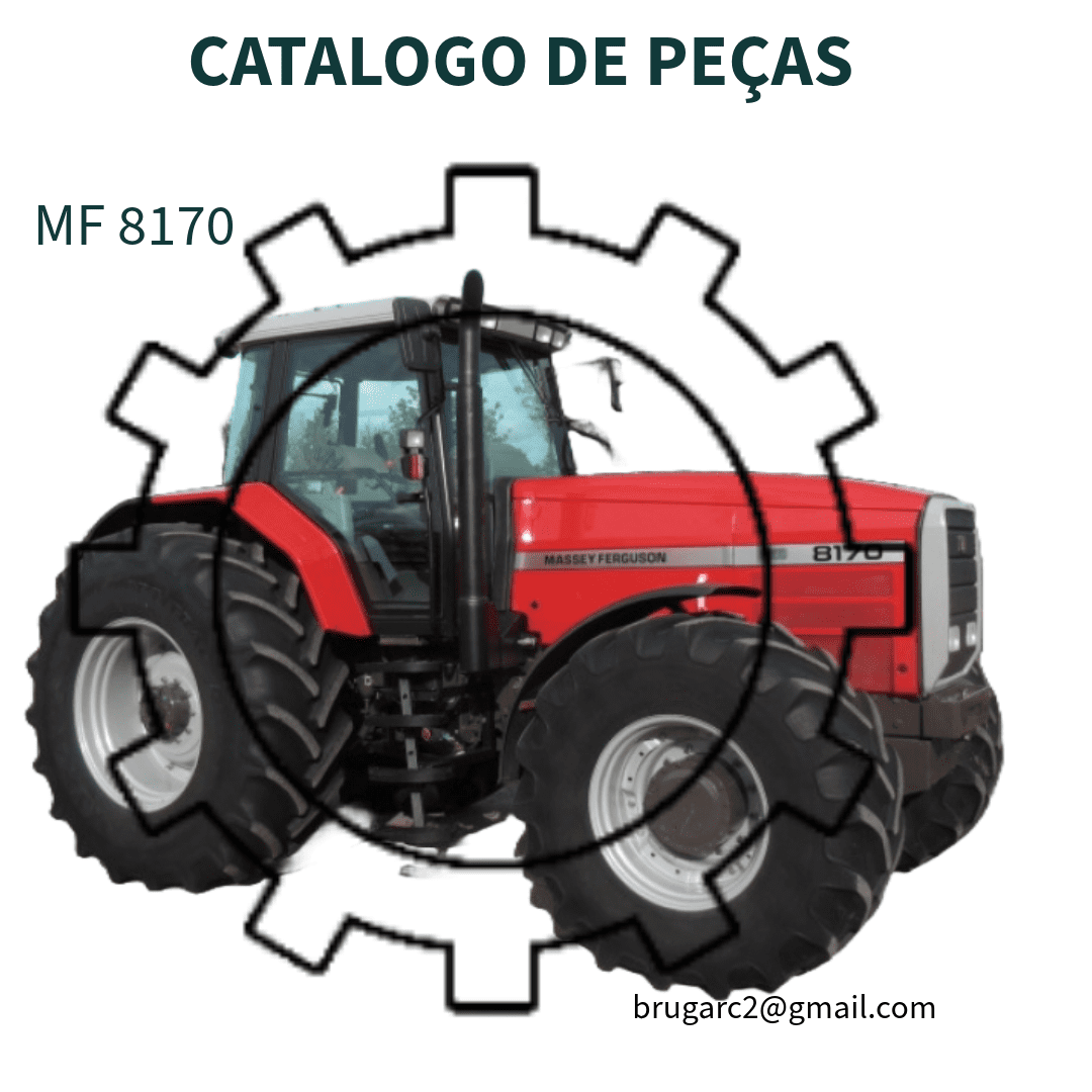 CATALAGO DE PEÇAS TRATOR MF 8170 MASSEY FERGUSSON