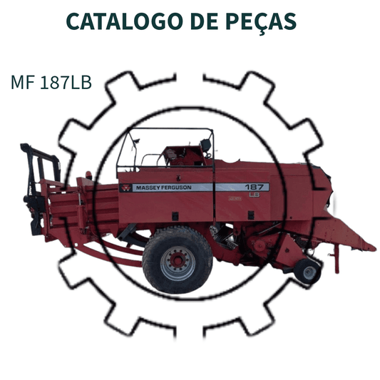 CATALAGO DE PEÇAS ENFARDADEIRA MF 187LB MASSEY FERGUSON