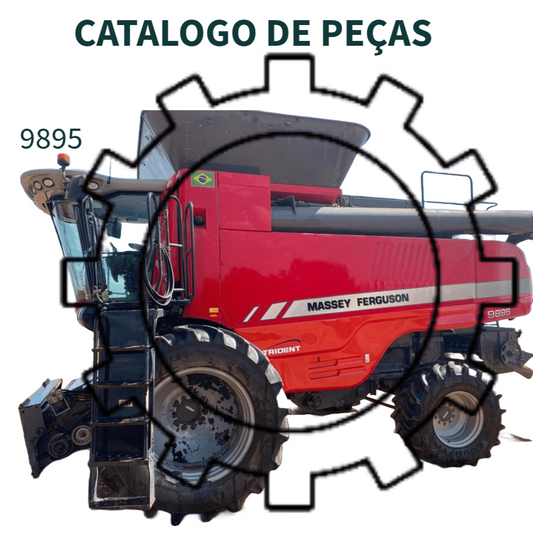 CATALAGO DE PEÇAS COLHEITADEIRA MF 9895 MASSEY FERGUSON