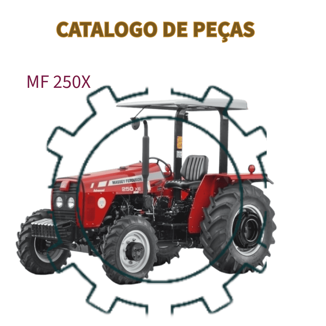 CATALOGO DE PEÇAS TRATOR MF 250 MASSEY FERGUSON