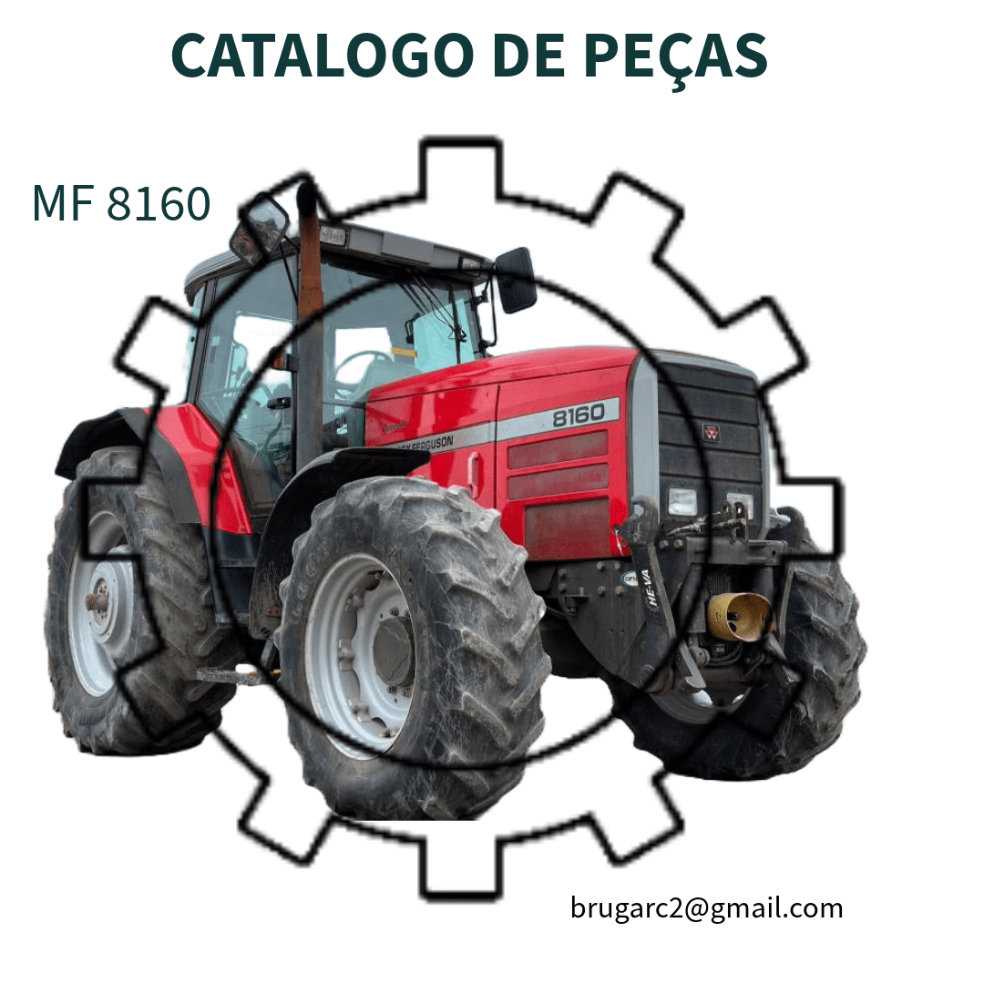 CATALAGO DE PEÇAS TRATOR MF 8160 MASSEY FERGUSSON