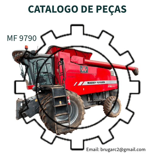 CATALAGO DE PEÇAS COLHEITADEIRA MF 9790 MASSEY FERGUSON