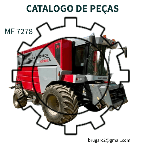 CATALAGO DE PEÇAS COLHETADEIRA MF 7278 MASSEY FERGUSSON