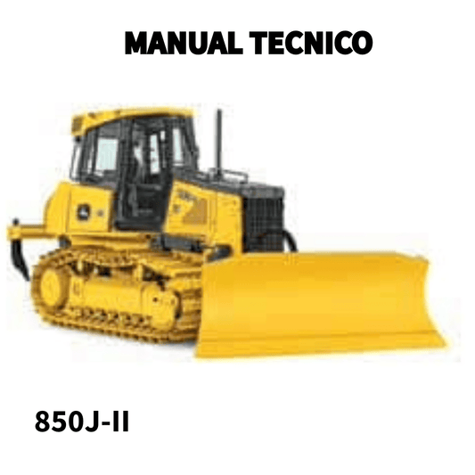 MANUAL TECNICO DE REPAROS TRATOR DE ESTEIRA 850J II JOHN DEERE 2017