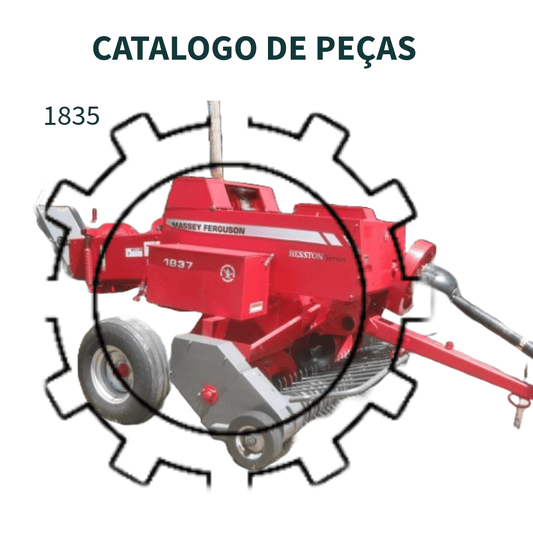 CATALAGO DE PEÇAS ENFARDADEIRA  1835 MASSEY FERGUSON