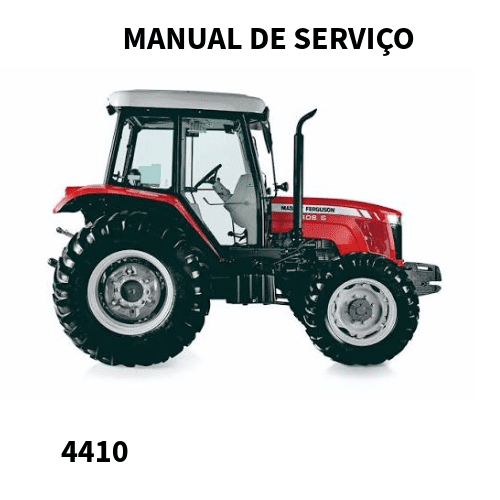 MANUAL DE SERVIÇO TRATOR 4410 MASSEY FERGUSON