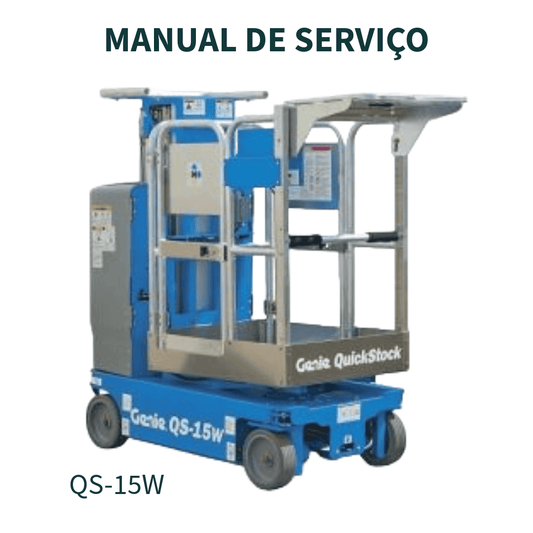 MANUAL DE SERVIÇO PLATAFORMA STOCK PICKER SUPER SERIES GENIE